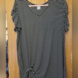 Time and Tru Knot shirt